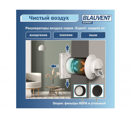 Рекуператор Blauvent EXPERT 125 Рекуператор Blauvent EXPERT 125