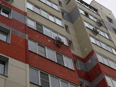 Демонтаж старого кондиционера и установка сплит-системы FUNAI SHOGUH  — работа бригады Репешко Дмитрия и Григория