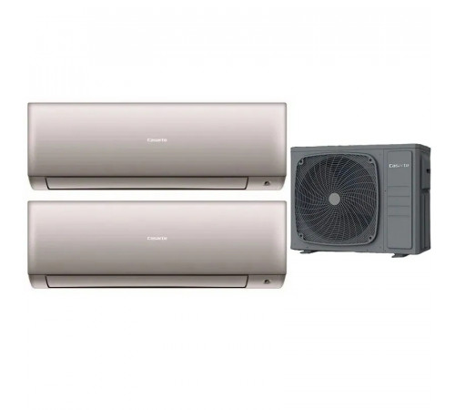 Мульти-сплит-система с 2 внутренними блоками Casarte 3U70CM1/R3 / CAS35CX1/R3-Gx2 Мульти-сплит-система с 2 внутренними блоками Casarte 3U70CM1/R3 / CAS35CX1/R3-Gx2