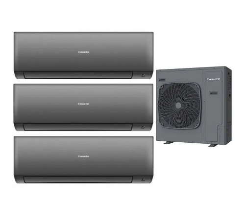 Мульти-сплит-система с 3 внутренними блоками Casarte 5U105CM1/R3 / CAS35CX1/R3-Bx3 Мульти-сплит-система с 3 внутренними блоками Casarte 5U105CM1/R3 / CAS35CX1/R3-Bx3