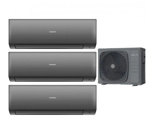 Мульти-сплит-система с 3 внутренними блоками Casarte 4U75CM1/R3 / CAS25CX1/R3-Bx3 Мульти-сплит-система с 3 внутренними блоками Casarte 4U75CM1/R3 / CAS25CX1/R3-Bx3