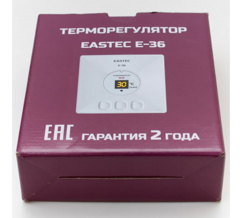 Терморегулятор EASTEC E-36 (Накладной, 6 кВт) Терморегулятор EASTEC E-36 (Накладной, 6 кВт)