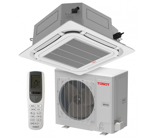 Кассетный инверторный кондиционер Tosot T12H-ILC/I/TF05P-LC/T12H-ILU/O Кассетный инверторный кондиционер Tosot T12H-ILC/I/TF05P-LC/T12H-ILU/O