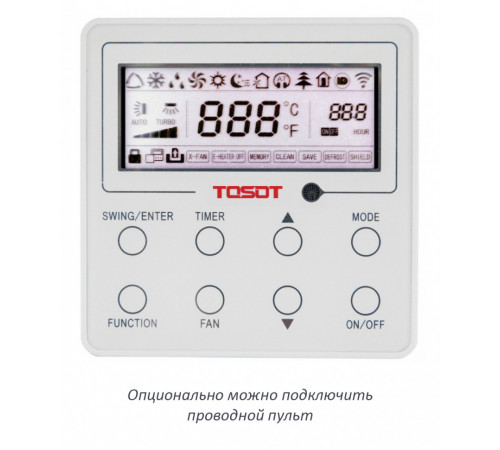 Кассетный инверторный кондиционер Tosot T12H-ILC/I/TF05P-LC/T12H-ILU/O Кассетный инверторный кондиционер Tosot T12H-ILC/I/TF05P-LC/T12H-ILU/O